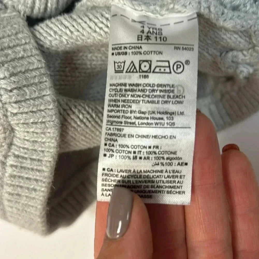 Baby Gap Cable Knit Sweater